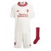 Camisa de Futebol Manchester United Donny van de Beek #34 Equipamento Alternativo Infantil 2023-24 Manga Curta (+ Calças curtas)